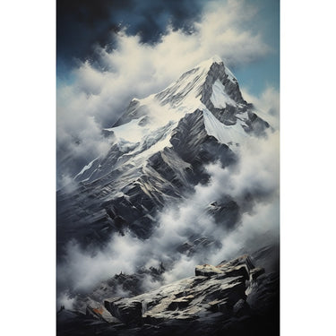 Mountains Acrylic Canvas